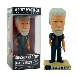Funko Sons Of Anarchy Clay Morrow Wacky Wobbler Bobble Head