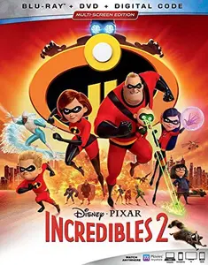 USED-Incredibles 2 (Blu-ray)