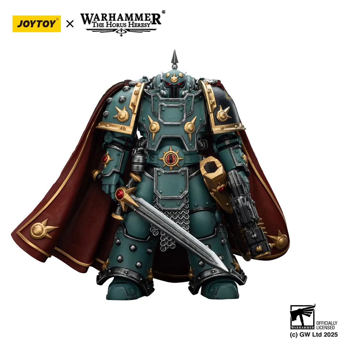 JOYTOY Warhammer 1/18 Sons of Horus Legion Champion Action Figure, Authentic Detailed and Accurate Gaming Collectibles, Premium Themed Toy Model JT02458
