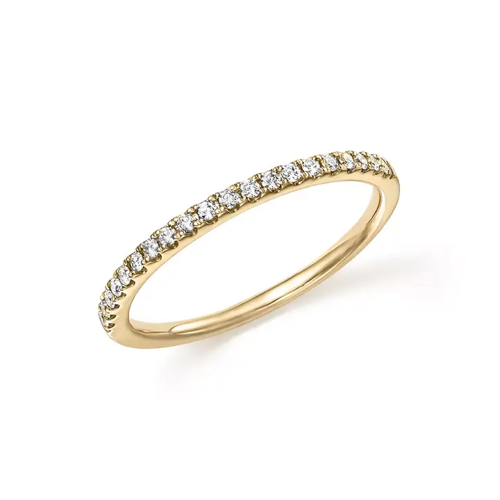 Gold Classic Diamond Band