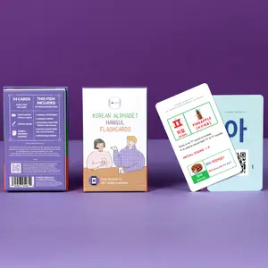 (Enhanced Ver.) COREALL Hangul Flashcards