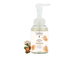 Babo Botanicals Sensitive Baby Fragrance Free Foam Hand Soap – Purifying Manuka Oil & Nourishing Shea Butter – Pediatrician Tested – 8 fl oz (237 ml)