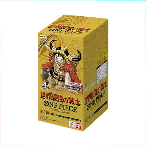 [JP] One Piece OP-17 The World's Strongest Warrior Booster Box - Japanese - Trading Card Game OP17
