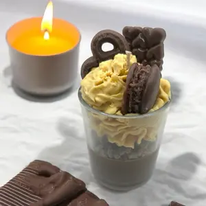 Salted Caramel Candle- smells amazing-long burn time Aroma Cozy Gift