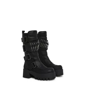 Warp Bullet Combat Boots - Black