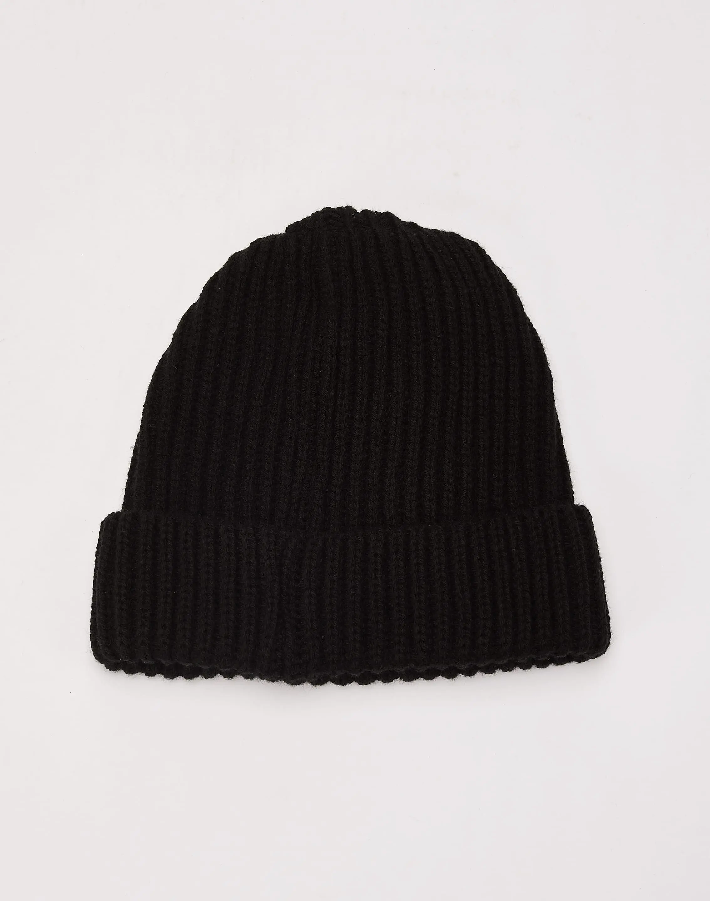 Mens Kim And Bae Rib Cuff Beanie