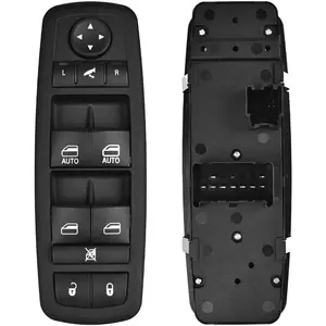 Driver Side Master Power Window Switch 9 Pins + 3Pins Compatible With 2012-2015,17-19 Dodge Grand Caravan,2013-2015 Ram 1500,2500,2015 Ram 3500,2012-2015 Town&Country Replaces# 68110867AB 68110867AA