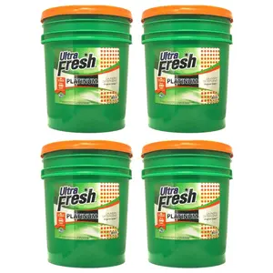 Ultra Fresh 3X Platinum 5 Gallon Laundry Detergent, Up to 640 Loads (4 Pack)