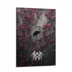 Graphic Sleep Token Even In Arcadia Tour Print Fan Canvas  Aesthetic For The Bedroom Wall Sitting Room Dormitory Wall Office Wall Poster Decorative Painting Canvas Wall