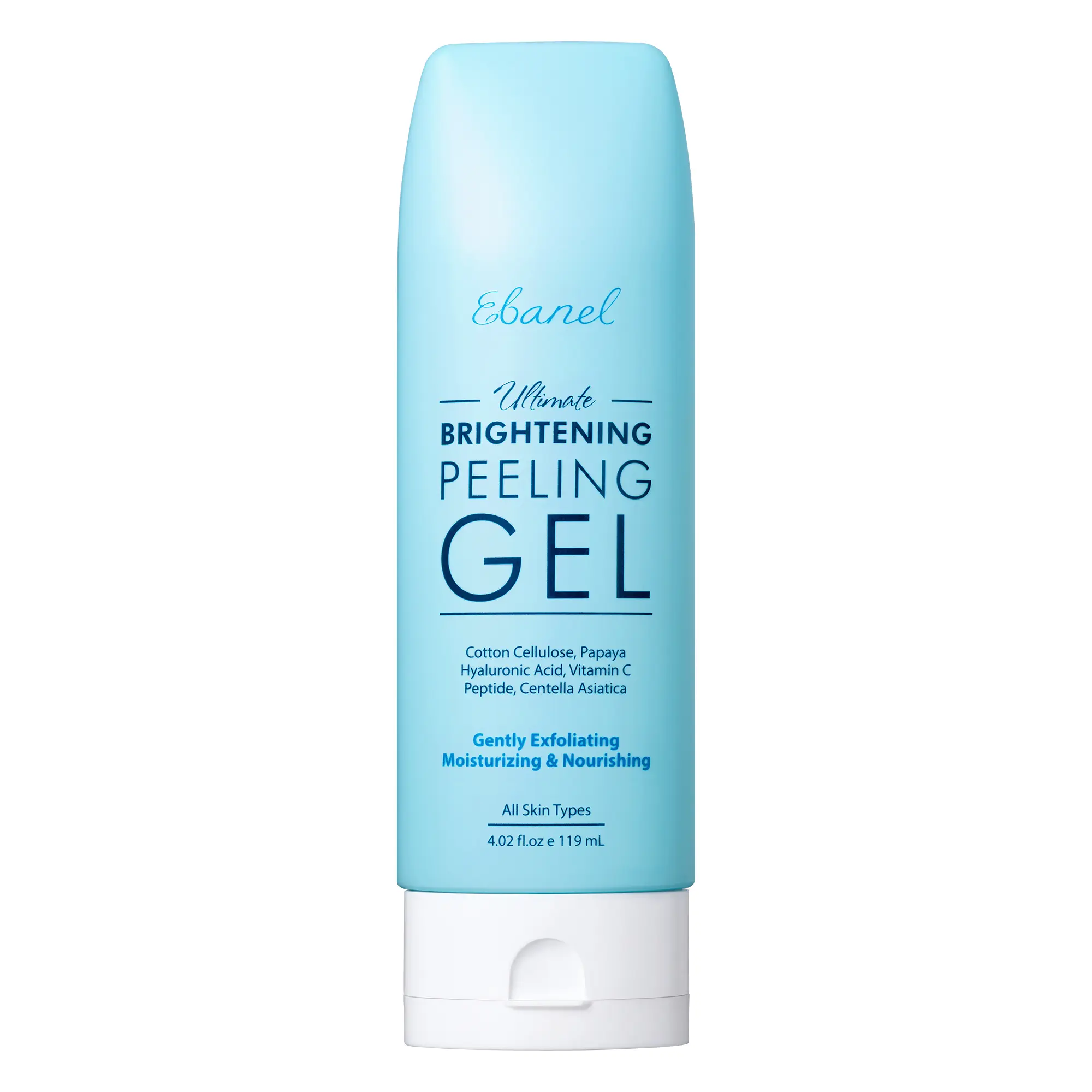 Ebanel Face Scrub & Cleanser, Gently Removes Dead Skin, Brightens & Hydrates