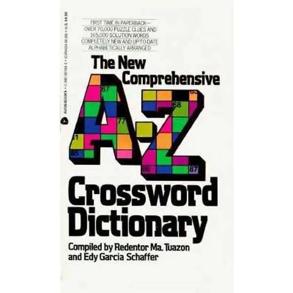 USED-The New Comprehensive A-Z Crossword Dictionary by Redentor M. Tuazon (Paperback)
