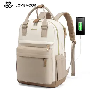 LOVEVOOK Laptop Backpack with USB Port, Backpack Purses for Women, Ideal Travel Backpacks for College, Work, Nursing, Travel, School Backpack, and Personal Item TikTokShopStockUp