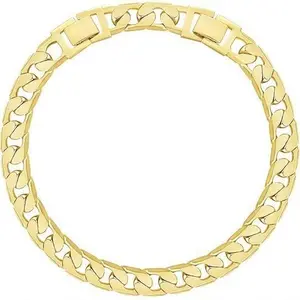 ZORCVENS 14K Women's Gold  - Thick Cuban Chain, 9in/11in Adjustable Extension, Summer Beach Accessory, Holiday Gift,  for Women,summervibes Chunky Necklace Gold Choker