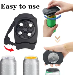 1 Pcs Soda Can Opener Professional Manual Can Top Remover for Home Kitchen Bar Outdoor Picnic