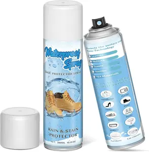 Shoe Protector , Fabric Water Shield, Rain & Stain  Protection for Pillows, Couches, Fabric Furniture, Shoes, Purses and More, Long Lasting Protection-300ML