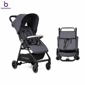 Baobaohao A2 Ultra-Light Travel Stroller for Baby & Toddlers, One-Hand Fold Compact Umbrella Stroller with Canopy, Storage Basket & Multi-Position Recline, Four-Wheel Suspension, Airline Approved, 2-in-1 Baby Stroller 0-36 Months