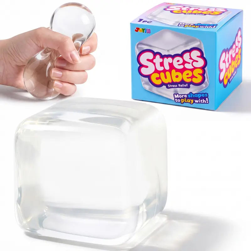 <Auction>JOYIN Transparent Slow Rising Cube Stress Relief Toy