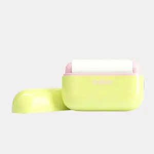 2+4 Pack Portable Mini Lint Roller for Pet Hair, Pocket-Size Sticky Roller with Cover for Travel, Reusable Cat & Dog Hair Remover for Clothes, Travel Essentials.