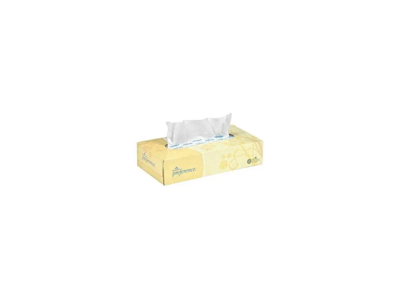 GEORGIA-PACIFIC 48100 Preference Facial Tissue, FlatBox,PK30 GEORGIA-PACIFIC 48100 Preference Facial Tissue, FlatBox,PK30