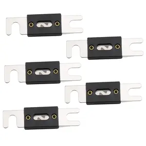 100 Amp Nickel Plated ANL Fuses 5 Pack for Car Audio and Video System