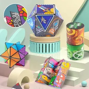 Extraordinary 3D Magic Cube,  Infinity Cubes Magic Cube, Unique Gifts Boys Girls Kids Adults Anxiety Stress Relief
