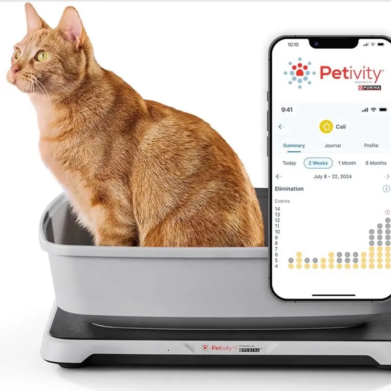Purina Petivity Smart Litter Box Monitor Cat Weight Scale & Health ...
