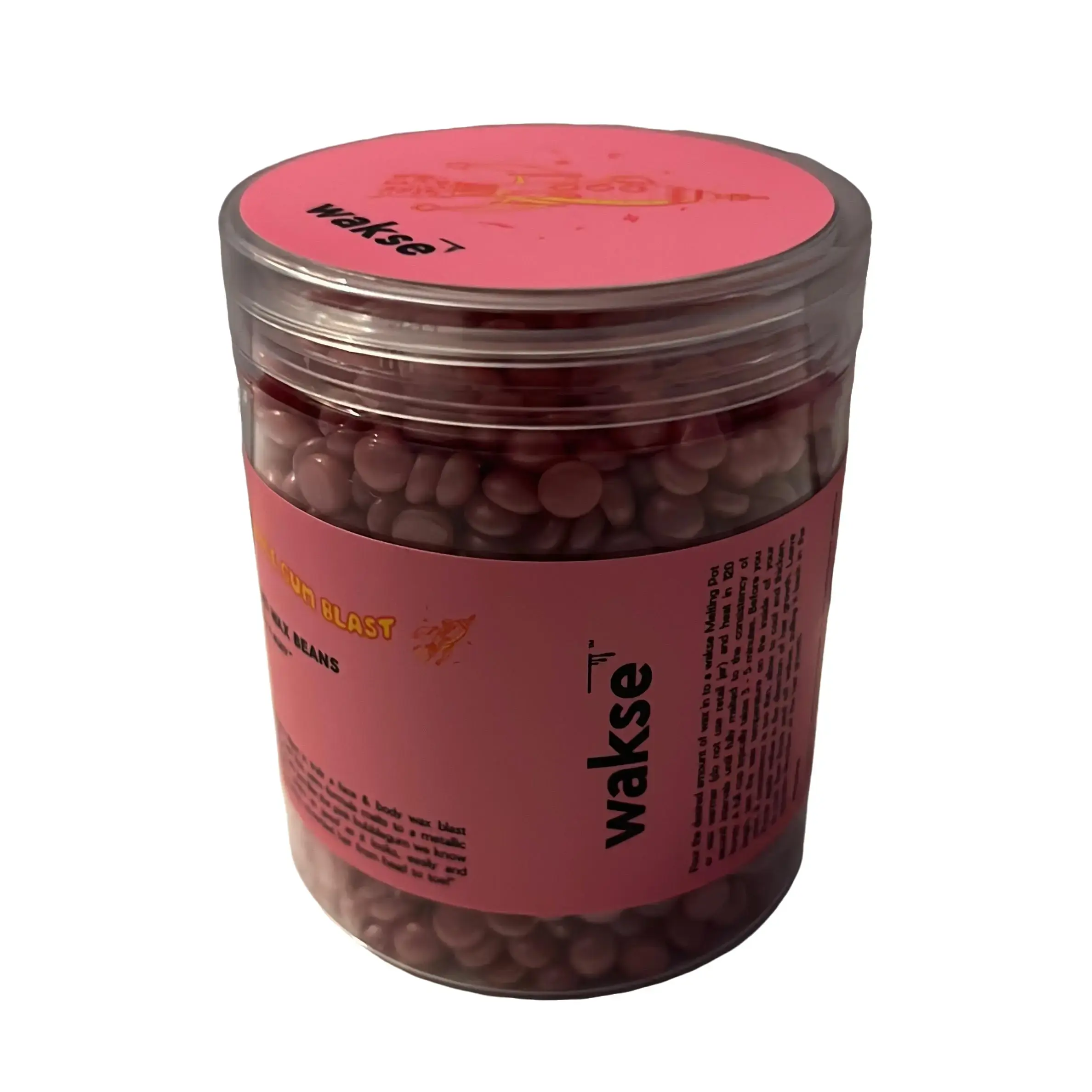 Wakse Hard Wax Beads for hair removal Waxing Body Care Comfort pot