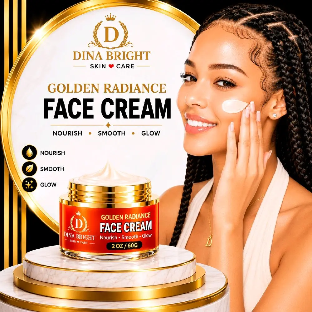 GOLDEN GLOW FACE BRIGHTENING CREAM.