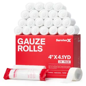 SURVIVEX Conforming Gauze Rolls - Wound Care and First Aid