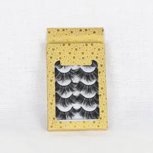 3D Faux Mink Lashes Fluffy Soft Full Thick Eyelash Long Lalse Eyelashed Curly Lashes Random Gift Makeup Cosmetic WeeklyDeals