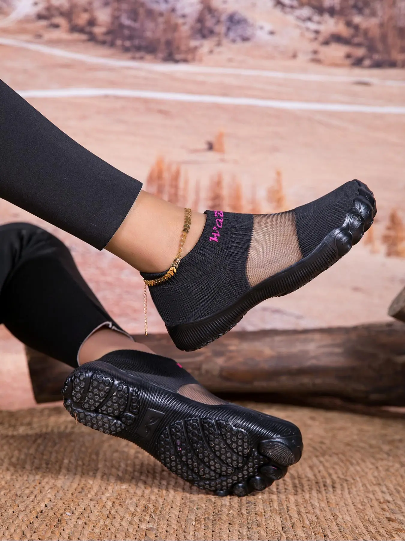 Breathable Wide-Toe Barefoot Shoes, Unisex Non-Slip Minimalist Design, All-Season Comfort, Ideal for Outdoor Activities, Eva Beach Shoes, Beach Pool Shoes, Outdoor Water Shoes