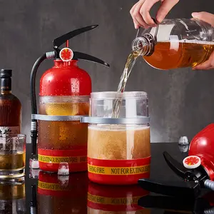 Hand Press Fire Extinguisher Beer Dispenser, Large Capacity Drink Server, Party & Bar Beverage Tool, Bar Tools, Bar Utensils