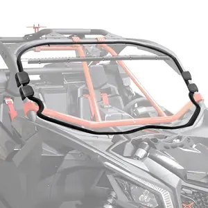 StarknightMT X3 Windshield For Use Wtih Intrusion Bar - Scratch Resistant X3 Full Windshield Compatible with Can-Am Maverick X3 900 XRS XDS Turbo R Max 2017-2025,Heavy Duty Clear Polycarbonate