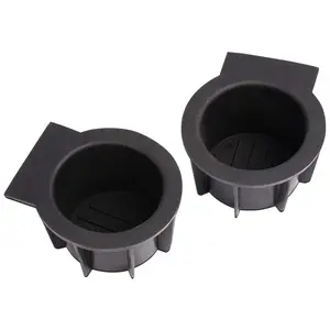 CROSSDESIGN Rear Seat Center Console Cup Holder, Truck Accessories Fit For 2004-2008 Ford F-150/Expedition, Lincoln Navigator/Mark LT, Car Interior Stowing & Tidying Accessory