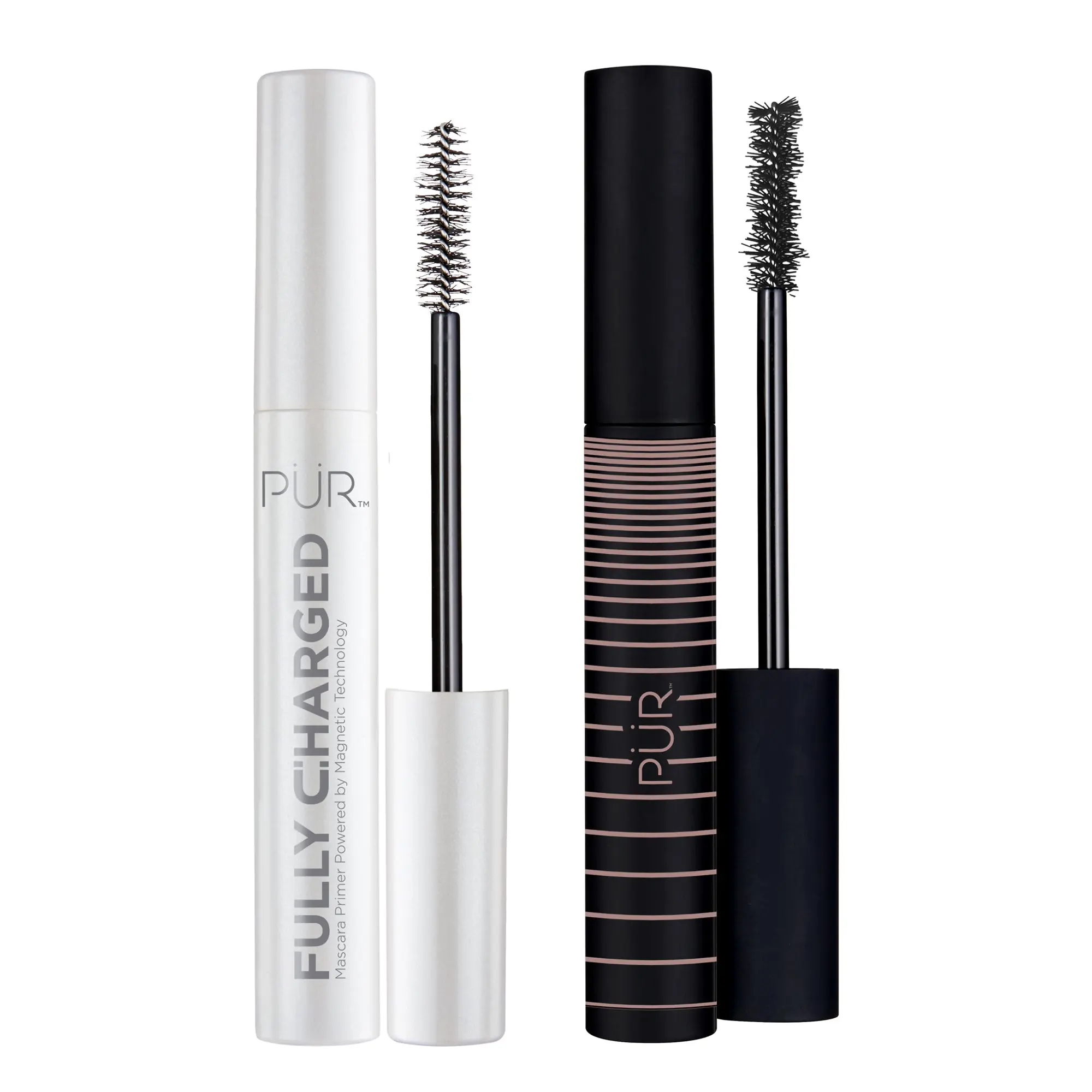 PUR Beauty Volume Set 2-Piece Mascara & Primer Bundle - Volumizing Mascara Glam