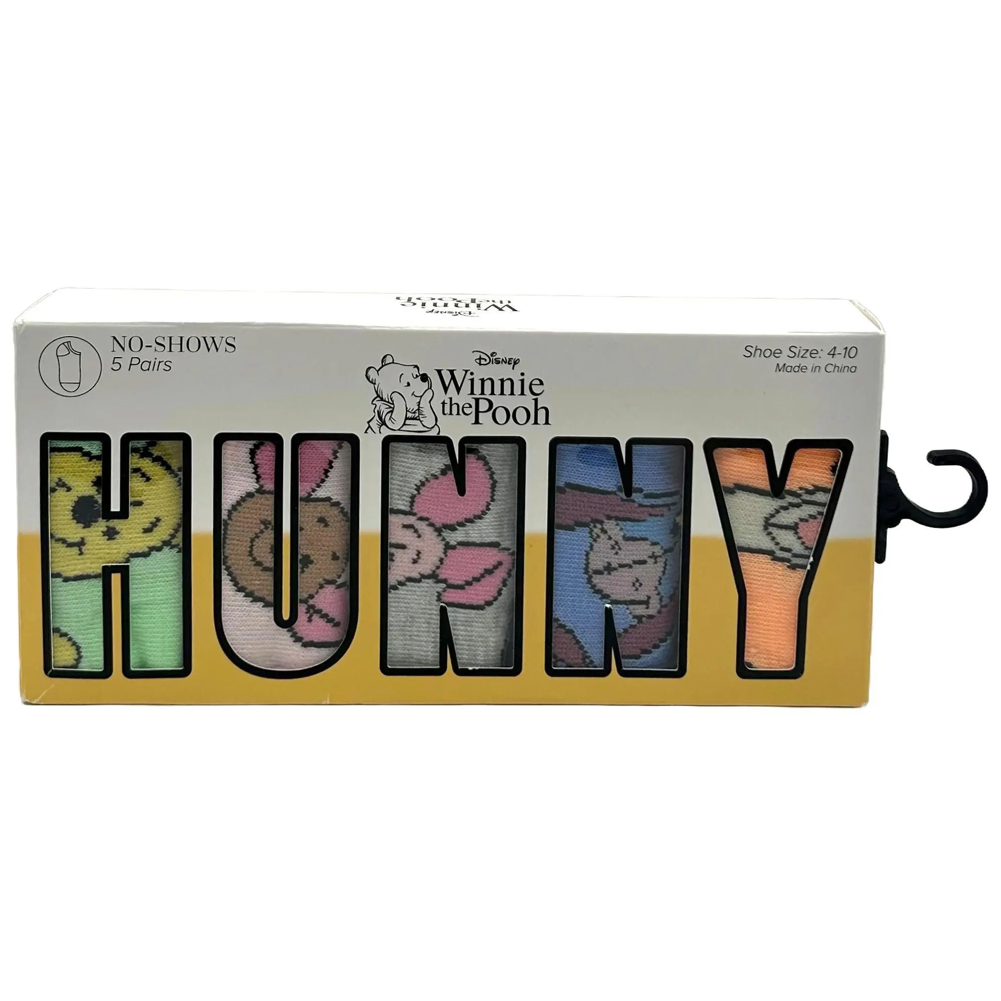 QVC Women's Disney Character No-Show Socks, 5-Pair Box Set QVC Women's Disney Character No-Show Socks, 5-Pair Box Set