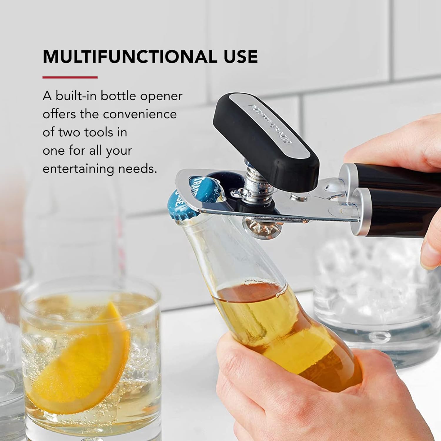 KitchenAid Classic Multi-Function Can and Bottle Opener