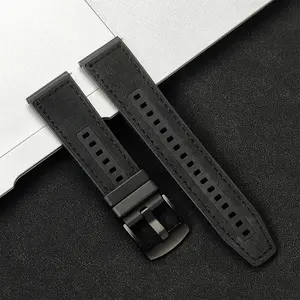 Solid Color Watch Band (Band Only), Waterproof Breathable Silicone Watch Band, Replacement Watch Band for Samsung Galaxy Watch 3 S3, Huawei Watch 3 4 4Pro GT3 GT2, Smart Watch Strap