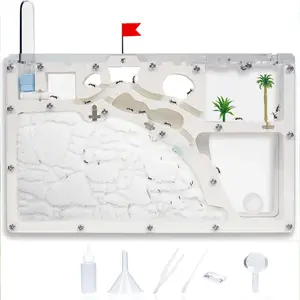 Ant Farm Castle,Ant Viewing Habitat Science Kit,Ant Colony Observation Kits with Sand Habitat