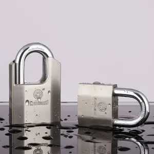 Durable Rust-Resistant Waterproof Lock, Zinc Alloy Half-Bodied Design, Heavy-Duty Metal Anti-Theft Lock, High-Quality Outdoor Safety Lock, Anti Theft Padlock