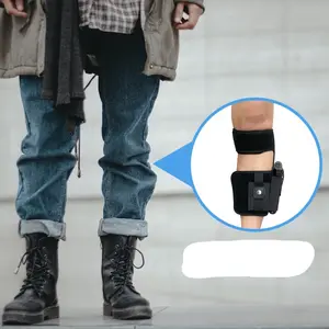 Tactical ankle sleeves for quick weapon access - concealed carrying for hunting and self-defense