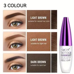 Tear and pull eyebrow cream Long acting neutral adult eyebrow gel  semi permanent, waterproof, anti transfer, alcohol free eyebrow enhancer, suitable for all skin types