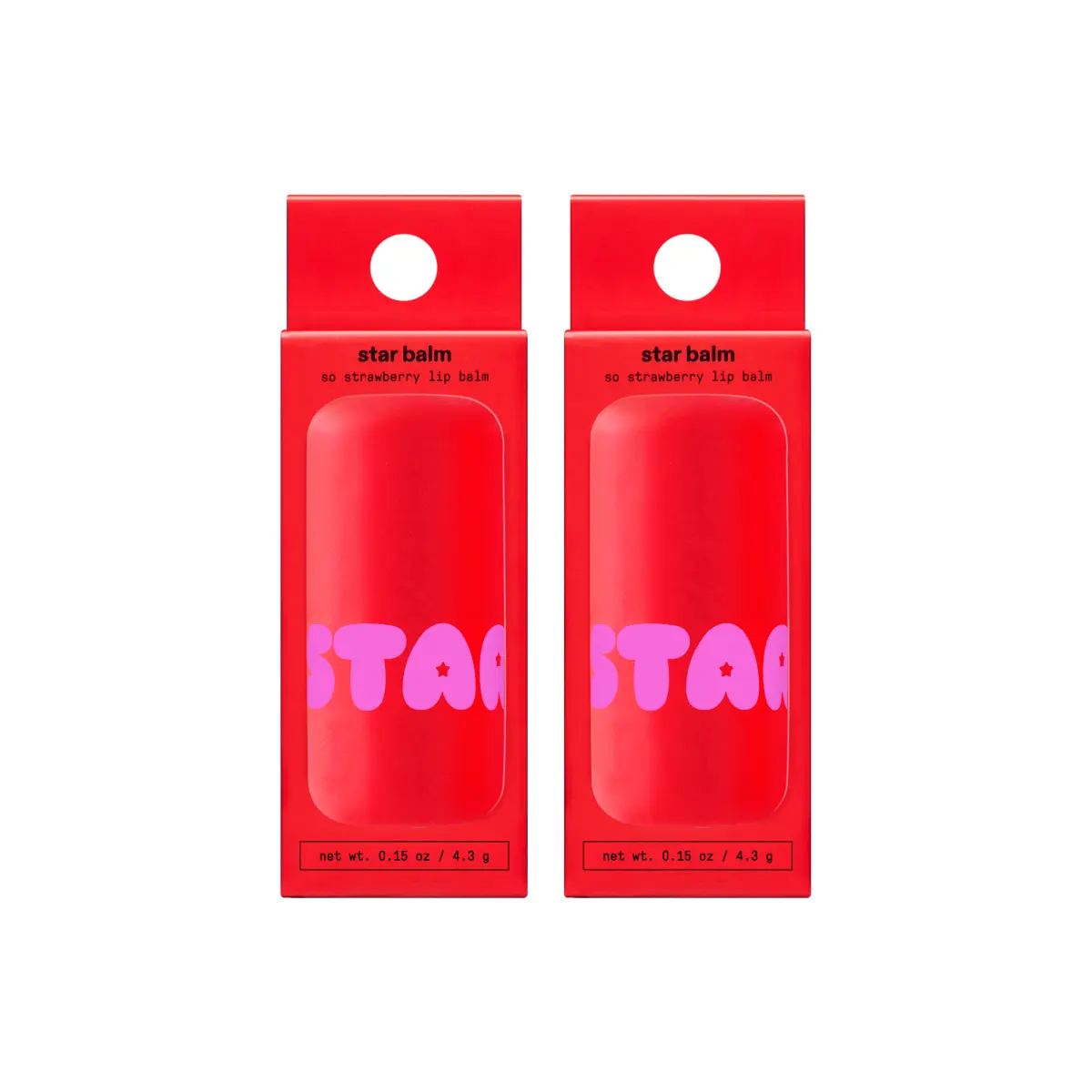 Starface Star Balm So Strawberry 2-Pack