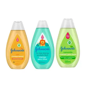 Johnson's Baby Shampoo 500 ml Original, Detangler, Camomila Pack of 3 - Suitable for Babies 3 Months and Older