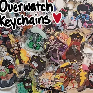 24 Styles (NOT COMBO 24) Overwatch Acrylic Keychains