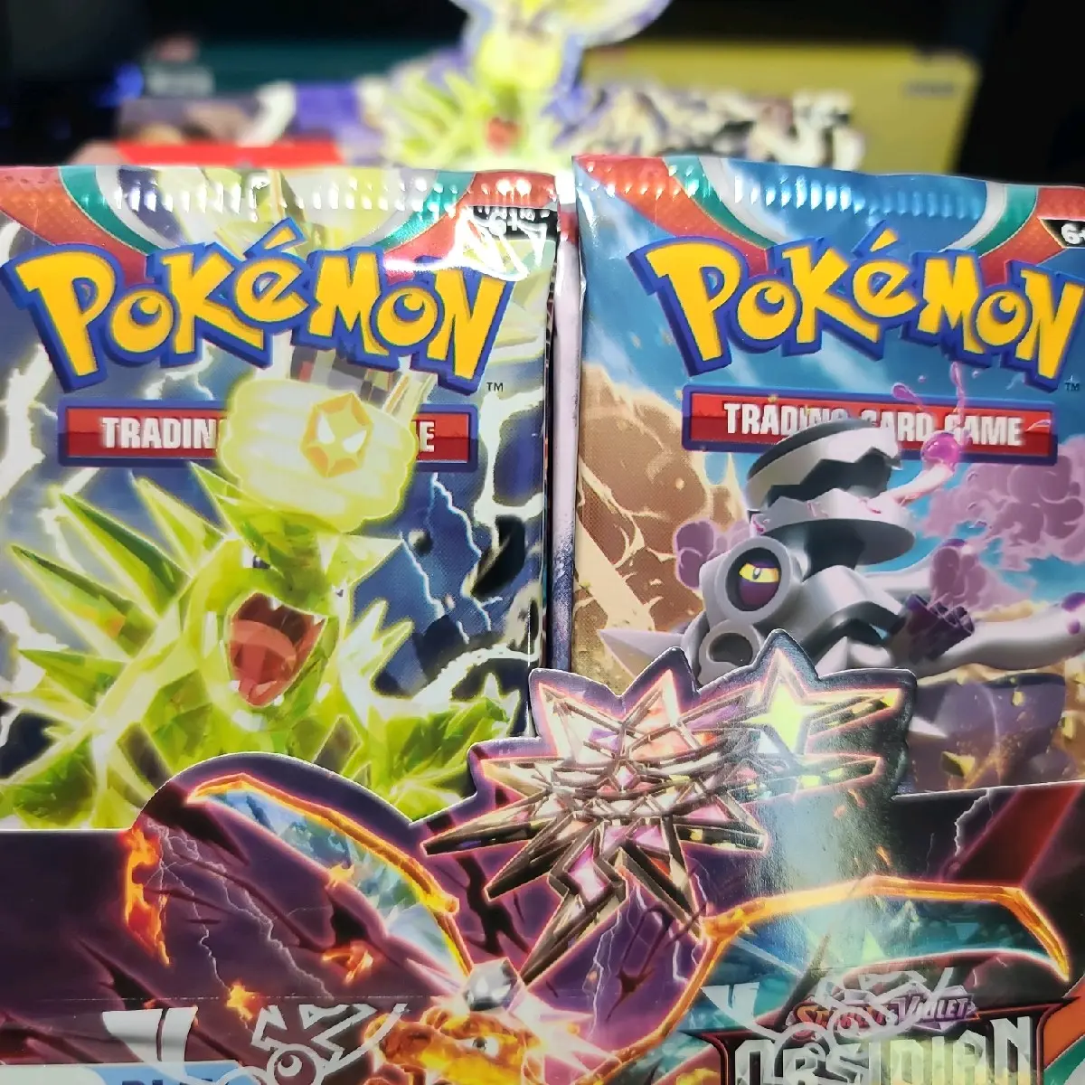Pokemon S&V Obsidian Flames booster packs