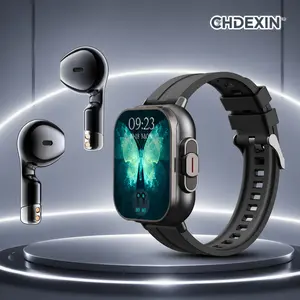 CHDEXIN | Multifunctional Smart Watch with Headphone, Touch Screen Digital Watch with Health Monitoring, Sports Watch with Sleep & Heart Rate Monitoring