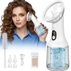 Ear Wax Removal Kit, Water-Powered Ear Wax Removal Tool with 4 Cleaning Modes, 2-in-1 Fresh & Waste Water Tank, Rechargeable Ear Flushing System with Replaceable Nozzles for Family