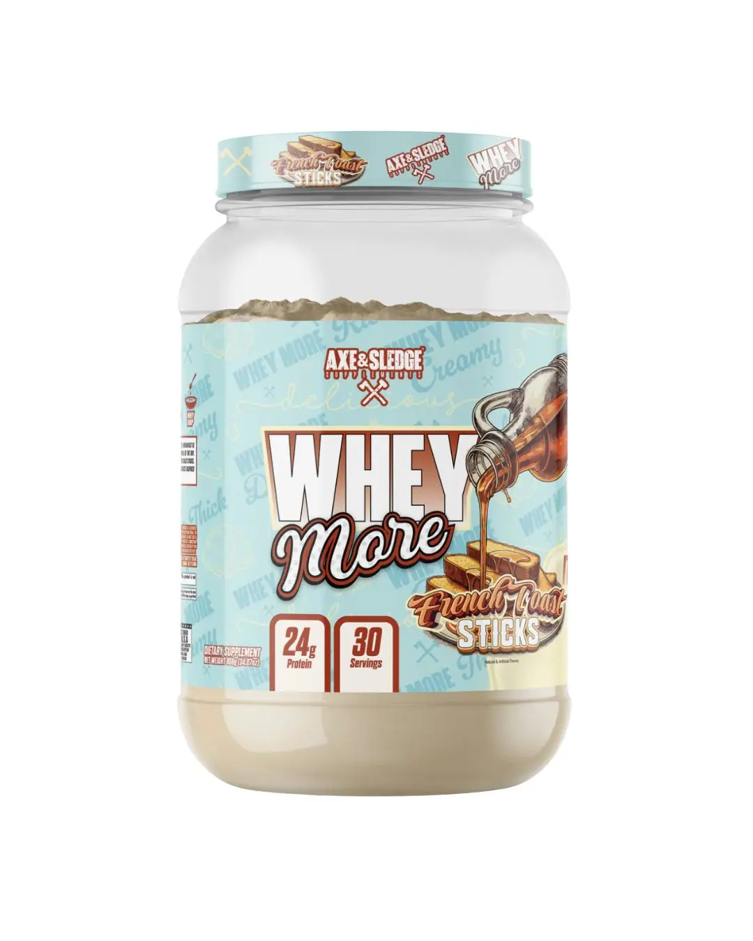 Axe & Sledge Supplements Whey More Protein Powder