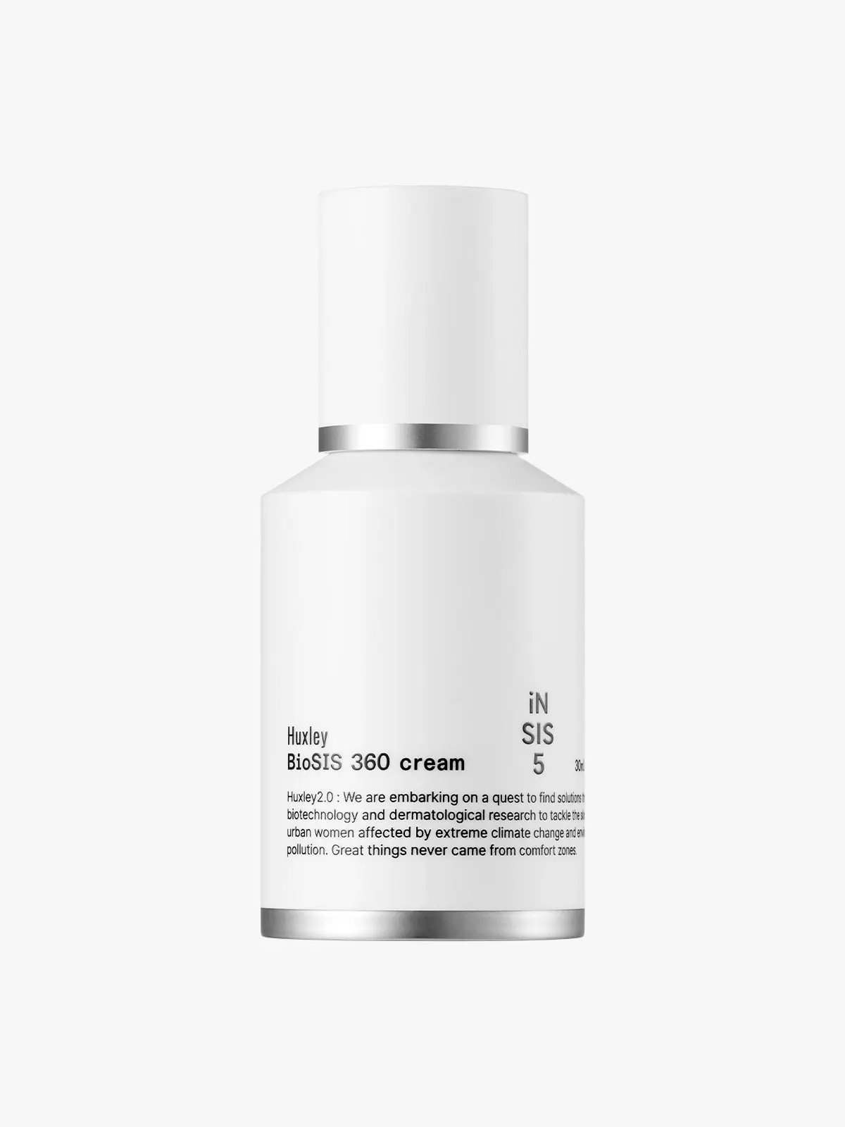 [HUXLEY Official Shop] BioSIS 360 Cream | Firming & Hydrating Face Moisturizer | Collagen Lightweight Gel-Cream | K-Skincare | 30 mL, 1.01 fl oz